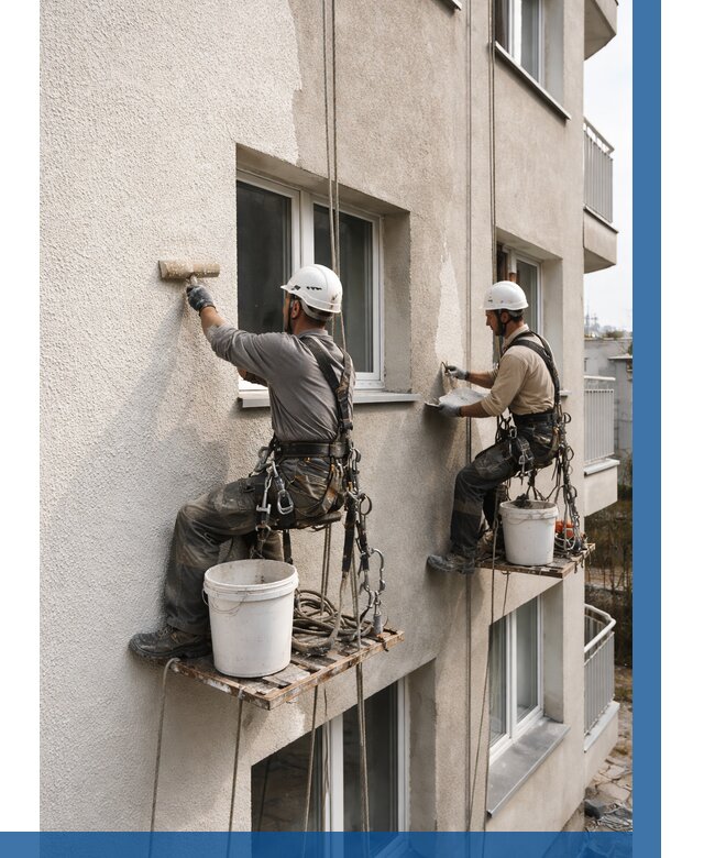 Нанесение короеда на фасад в Еманжелинске от 462 р. | ВЫСОТНИК-Мнж