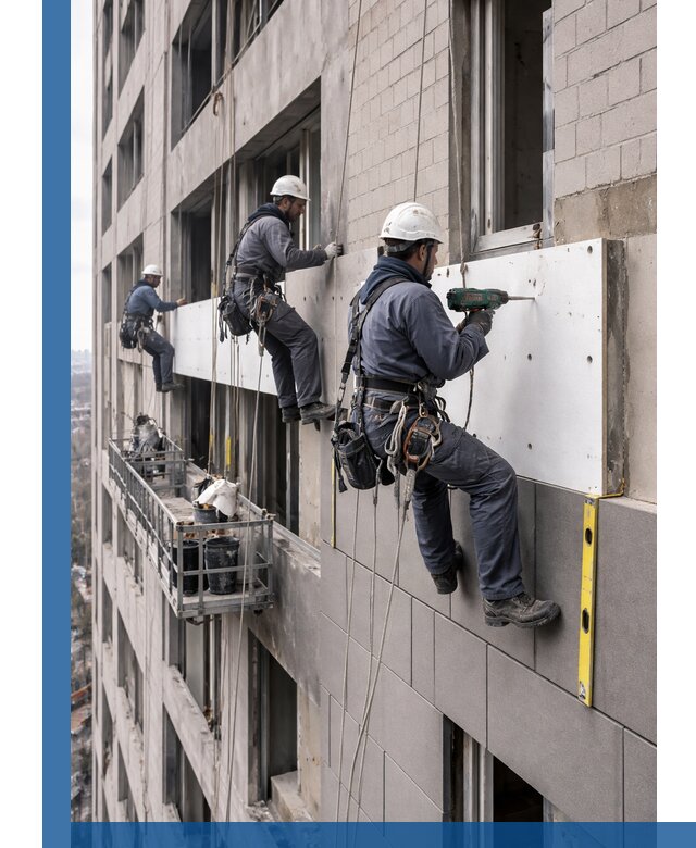 Монтаж фасадных термопанелей высокого качества в Еманжелинске