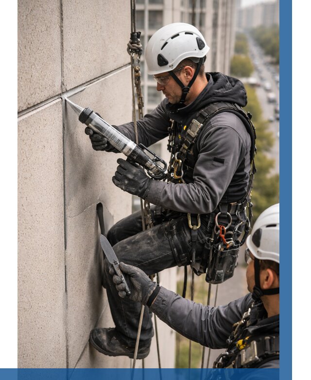 Первичная герметизация швов в Еманжелинске от 616 р. | ВЫСОТНИК-Мнж