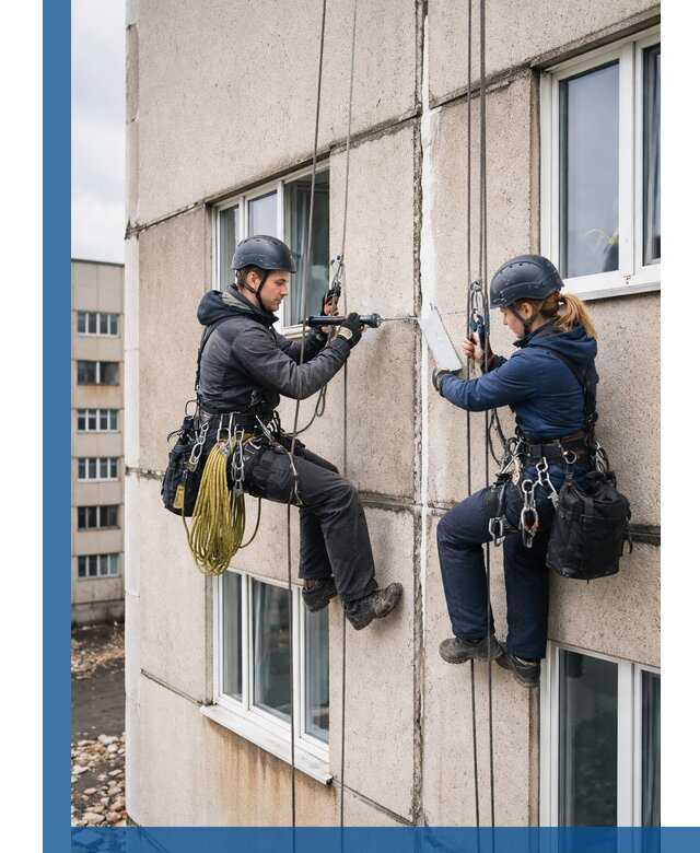 Герметизация межпанельных швов тёплым швом в Еманжелинске