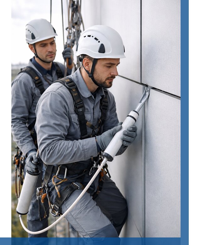 Герметизация швов вилатермом в Еманжелинске от 616 р. | ВЫСОТНИК-Мнж