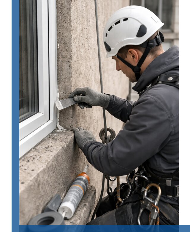 Герметизация монтажных швов окон в Еманжелинске с гарантией качества