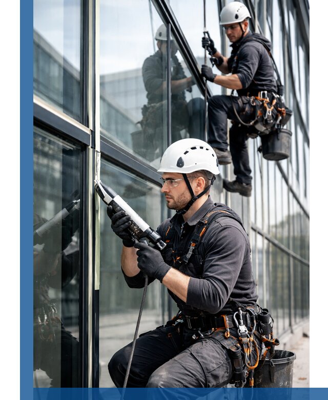 Герметизация витражных швов в Еманжелинске для зданий и фасадов