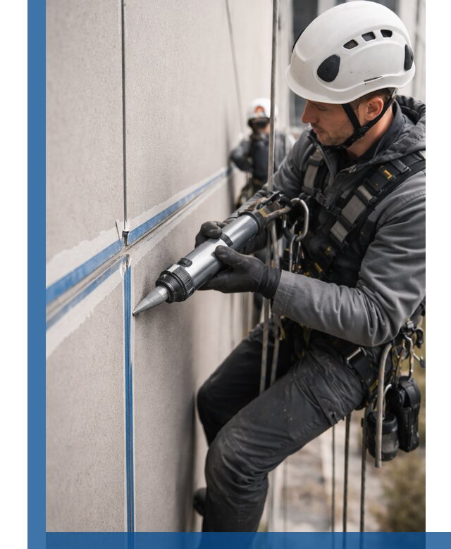 Герметизация стыков фасадных панелей в Еманжелинске качественно и быстро