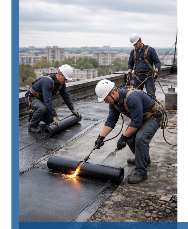 Ремонт наплавляемой кровли в Еманжелинске качественно и надежно