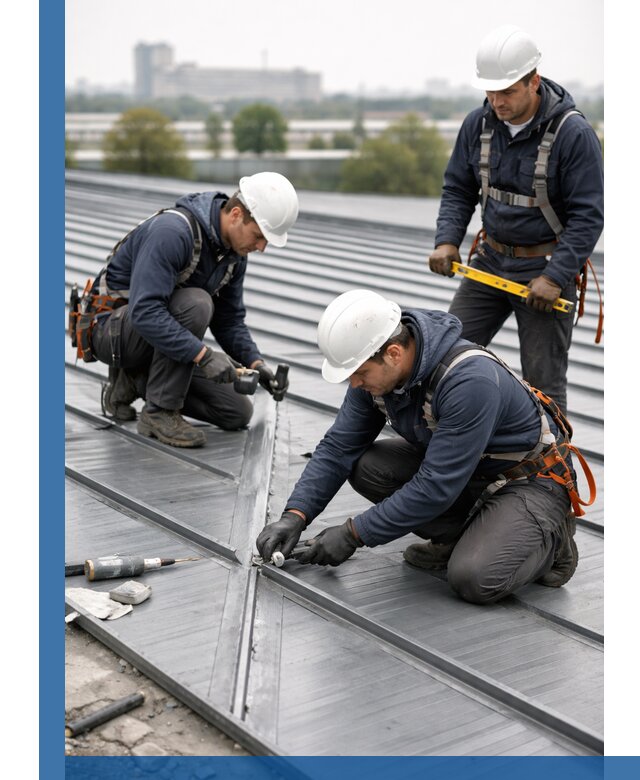 Ремонт фальцевой кровли в Еманжелинске срочно и качественно