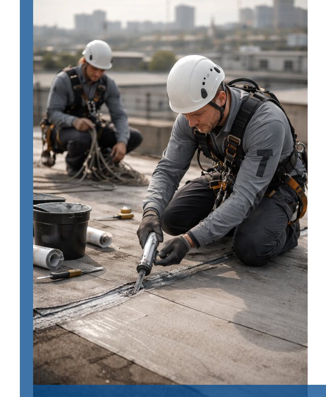 Аварийное и капитальное устранение протечек кровли в Еманжелинске