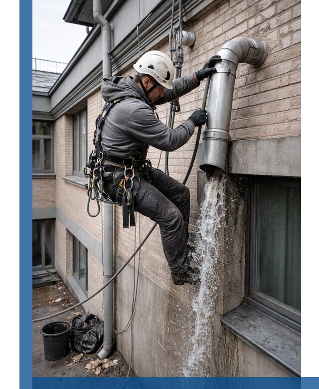 Профессиональная прочистка водосточных труб в Еманжелинске с гарантией