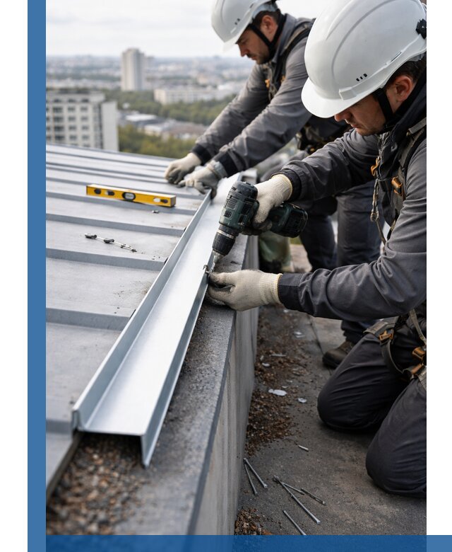 Монтаж капельника на кровле в Еманжелинске с гарантией качества