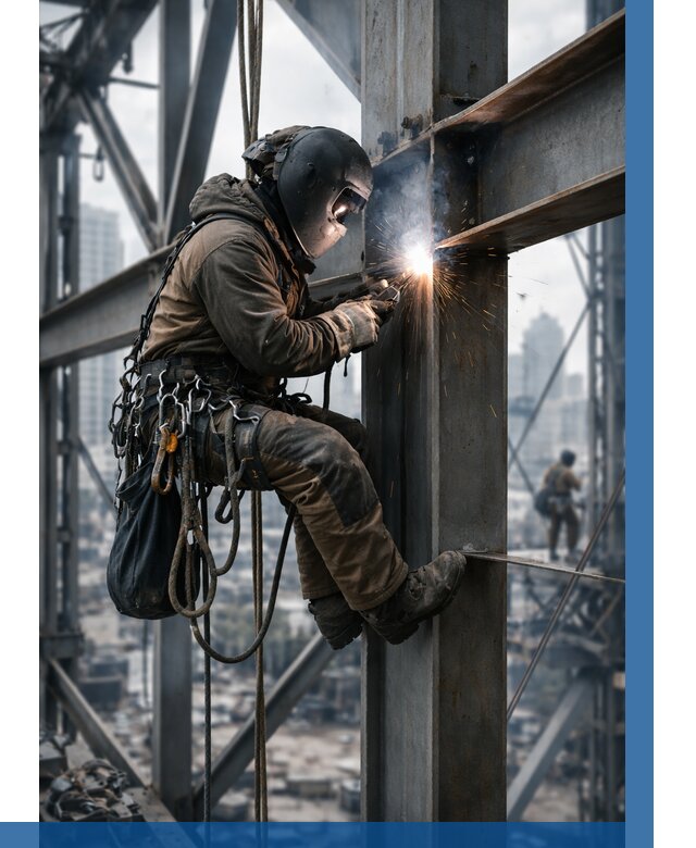 Высотные сварочные работы в Еманжелинске от 3595 р. | ВЫСОТНИК-Мнж