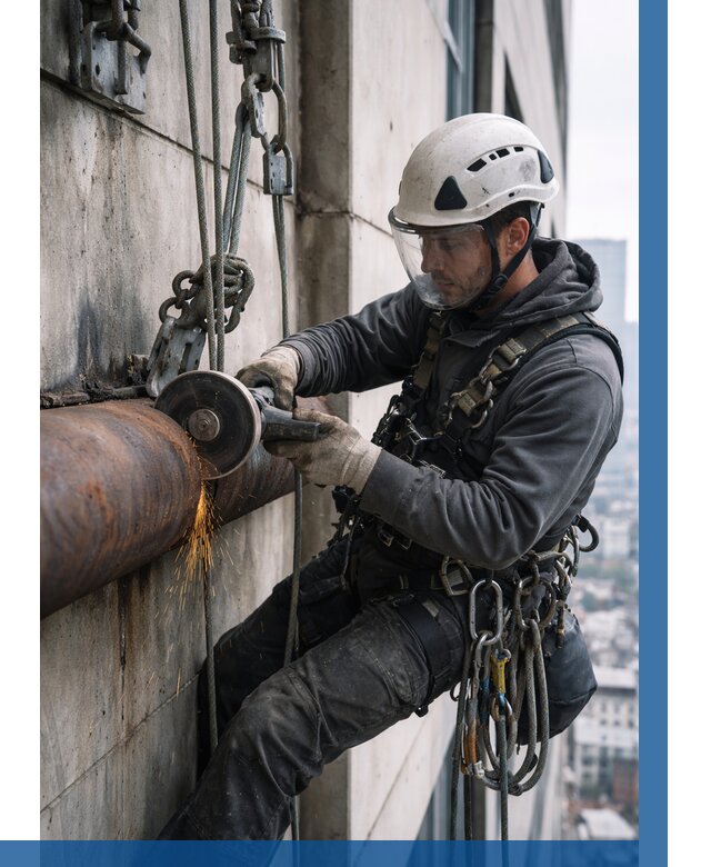 Резка металла на высоте в Еманжелинске по цене от 4622 р. | ВЫСОТНИК-Мнж