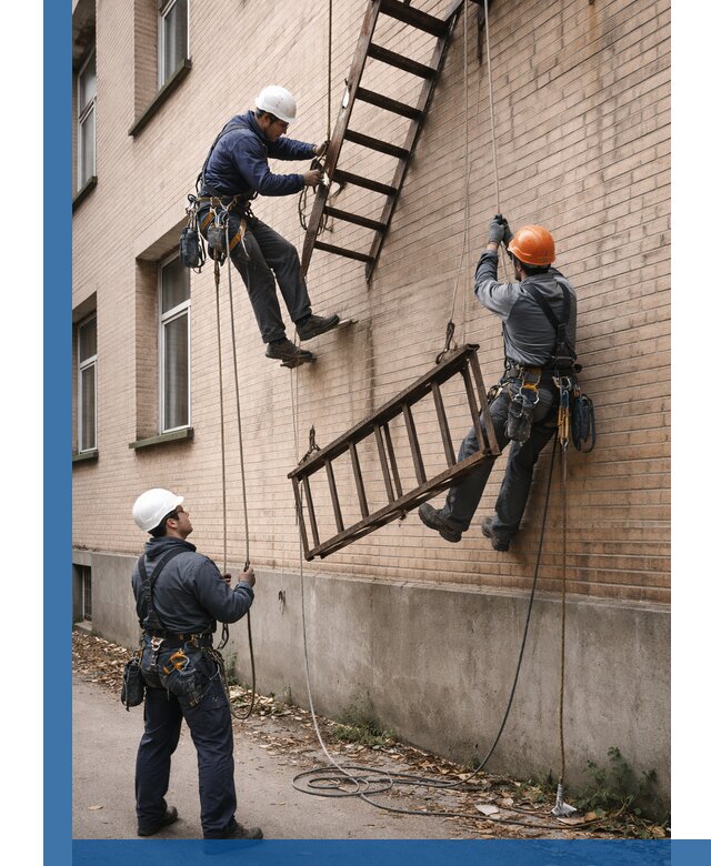 Демонтаж пожарной лестницы в Еманжелинске быстро и безопасно