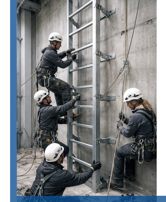 Монтаж металлических лестниц в Еманжелинске под ключ со гарантией