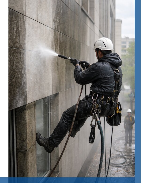 Гидроструйная очистка поверхностей в Еманжелинске от 873 р. | ВЫСОТНИК-Мнж