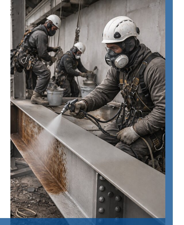 Антикоррозионная покраска металла в Еманжелинске от 719 р. | ВЫСОТНИК-Мнж