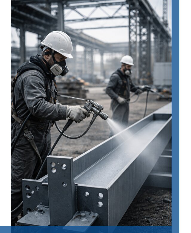 Антикорроз. обработка металлоконстр. в Еманжелинске от 462 р. | ВЫСОТНИК-Мнж