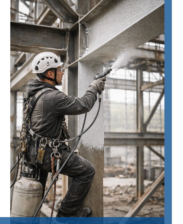 Огнезащита металлоконструкций от 770 р. | ВЫСОТНИК-Мнж в Еманжелинске