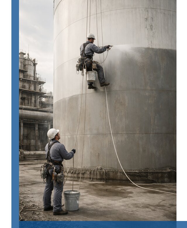 Покраска стальных резервуаров и емкостей в Еманжелинске профессионально