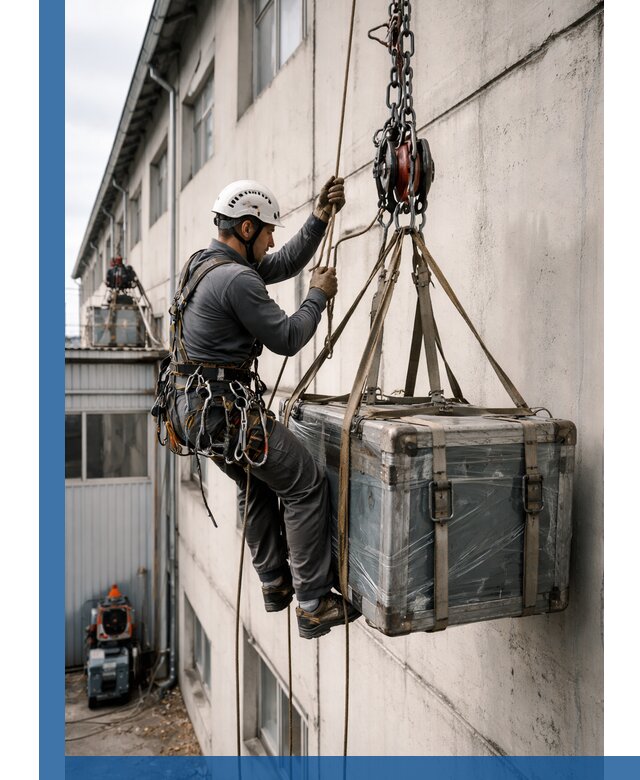 Подъем грузов на высоту в Еманжелинске для промышленных объектов