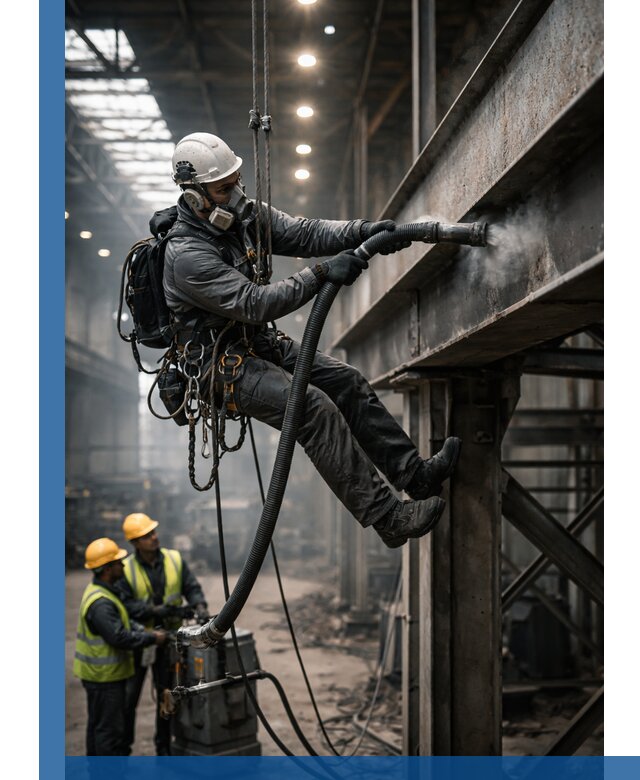 Обеспыливание конструкций в цехах промышленного производства в Еманжелинске