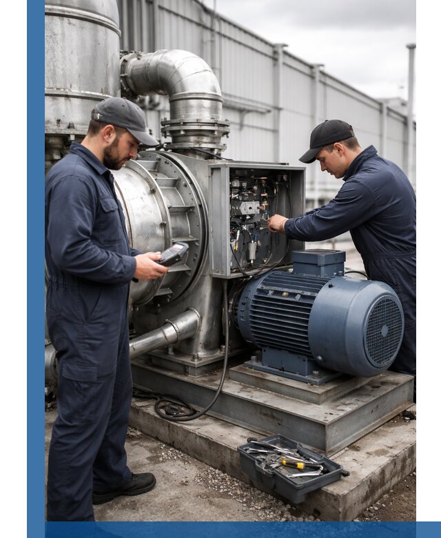 Техническое обслуживание промышленного оборудования в Еманжелинске