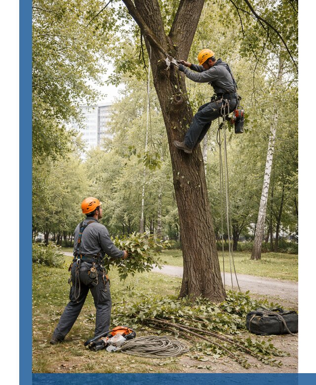 Санитарная обрезка деревьев в Еманжелинске, профессионально и безопасно