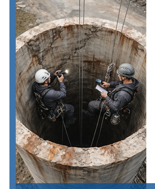 Обследование дымовой трубы: диагностика и оценка состояния в Еманжелинске